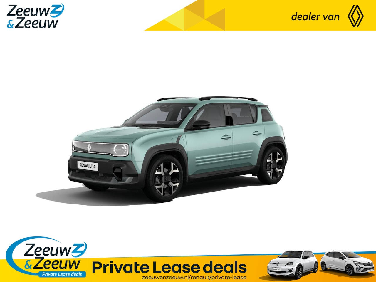 Renault 4 - comfort range techno 52 kWh Nu te bestellen - AutoWereld.nl