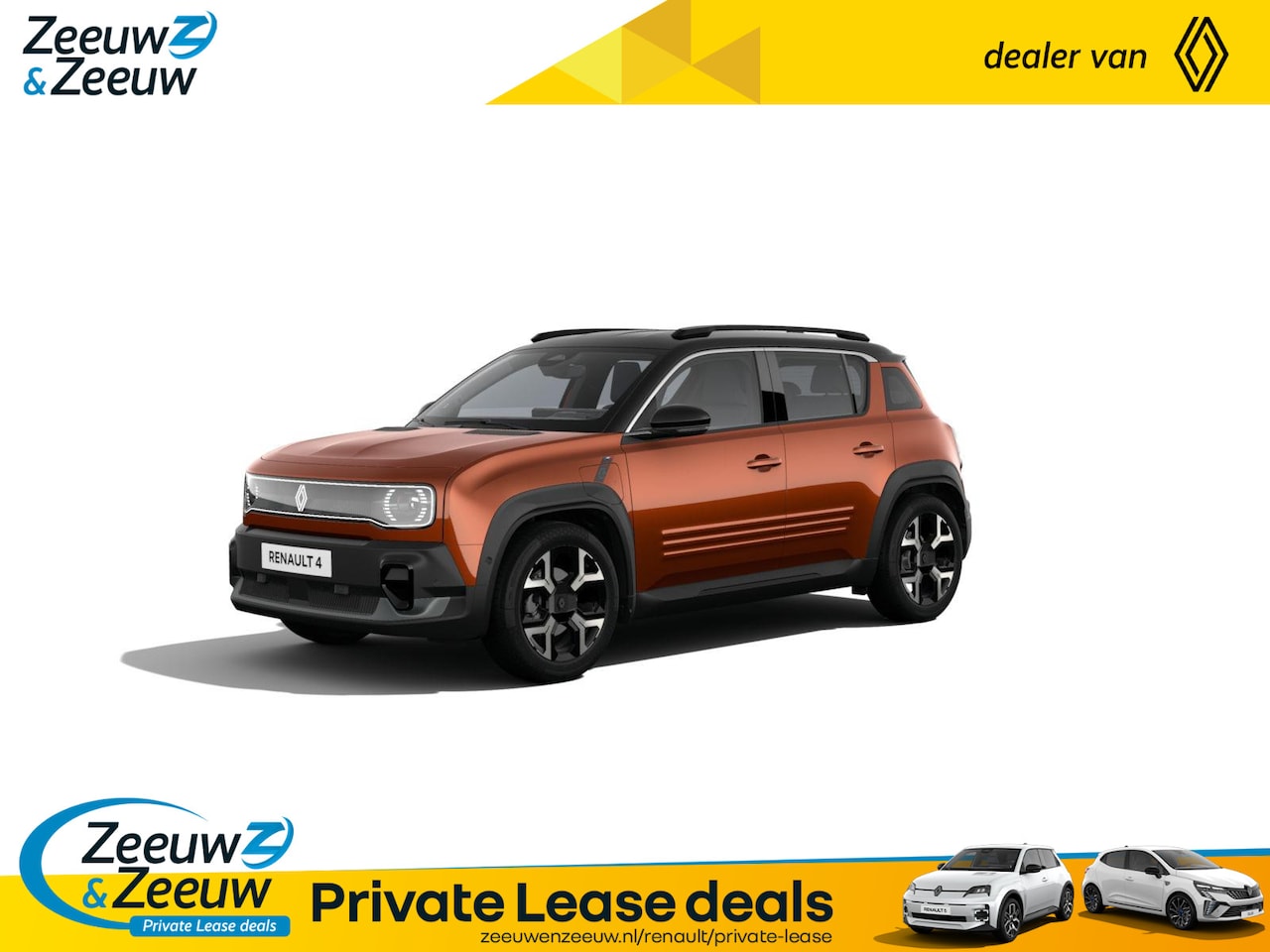 Renault 4 - comfort range techno 52 kWh Nu te bestellen - AutoWereld.nl