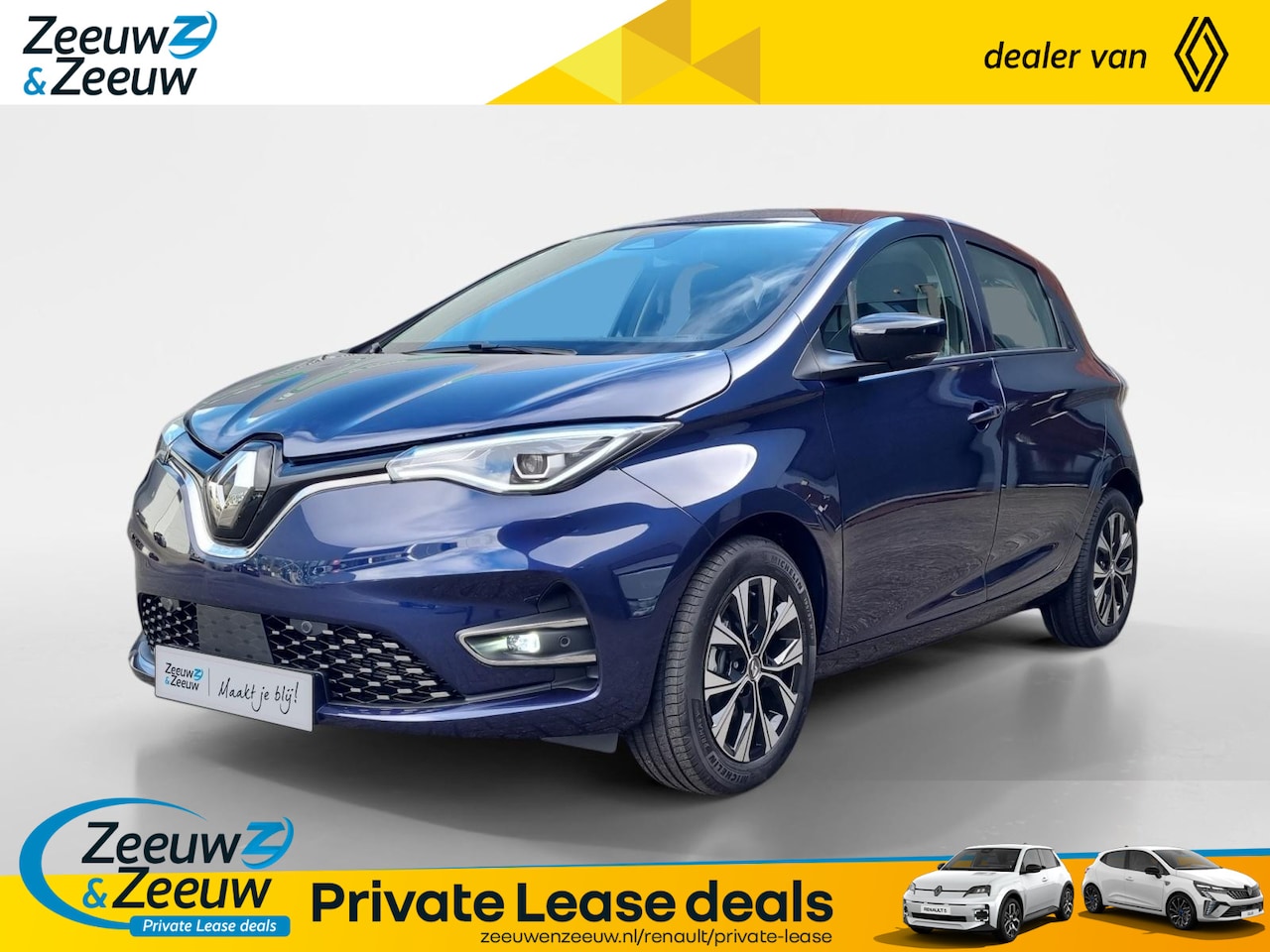Renault Zoe - R135 Evolution 52 kWh * Nu op voorraad bij Zeeuw & Zeeuw * nieuwe auto  * hoge korting * - AutoWereld.nl