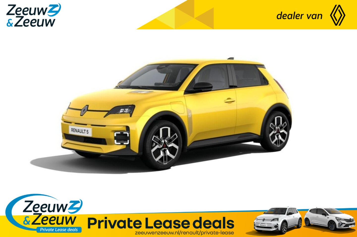 Renault 5 - (Z&Z Renault Private Lease vanaf €379,-) urban range techno 40 kWh | Auto van het Jaar 202 - AutoWereld.nl