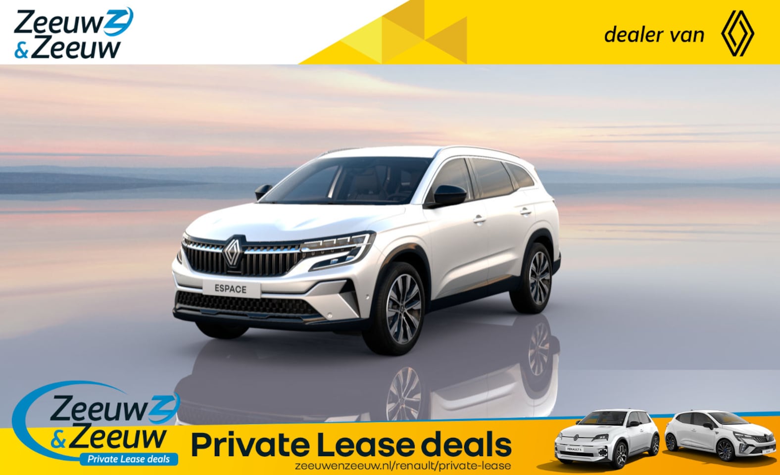 Renault Espace - E-Tech full hybrid 200 techno 7p. Renault Espace E-Tech Hybrid 200 techno 7p. | Nieuw te b - AutoWereld.nl