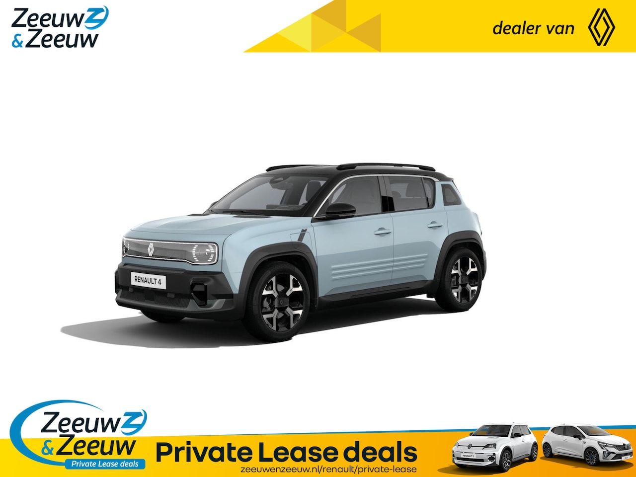 Renault 4 - Techno comfort range | Profiteer nu van gratis metaallak t.w.v. €700,- | NU TE BESTELLEN | - AutoWereld.nl