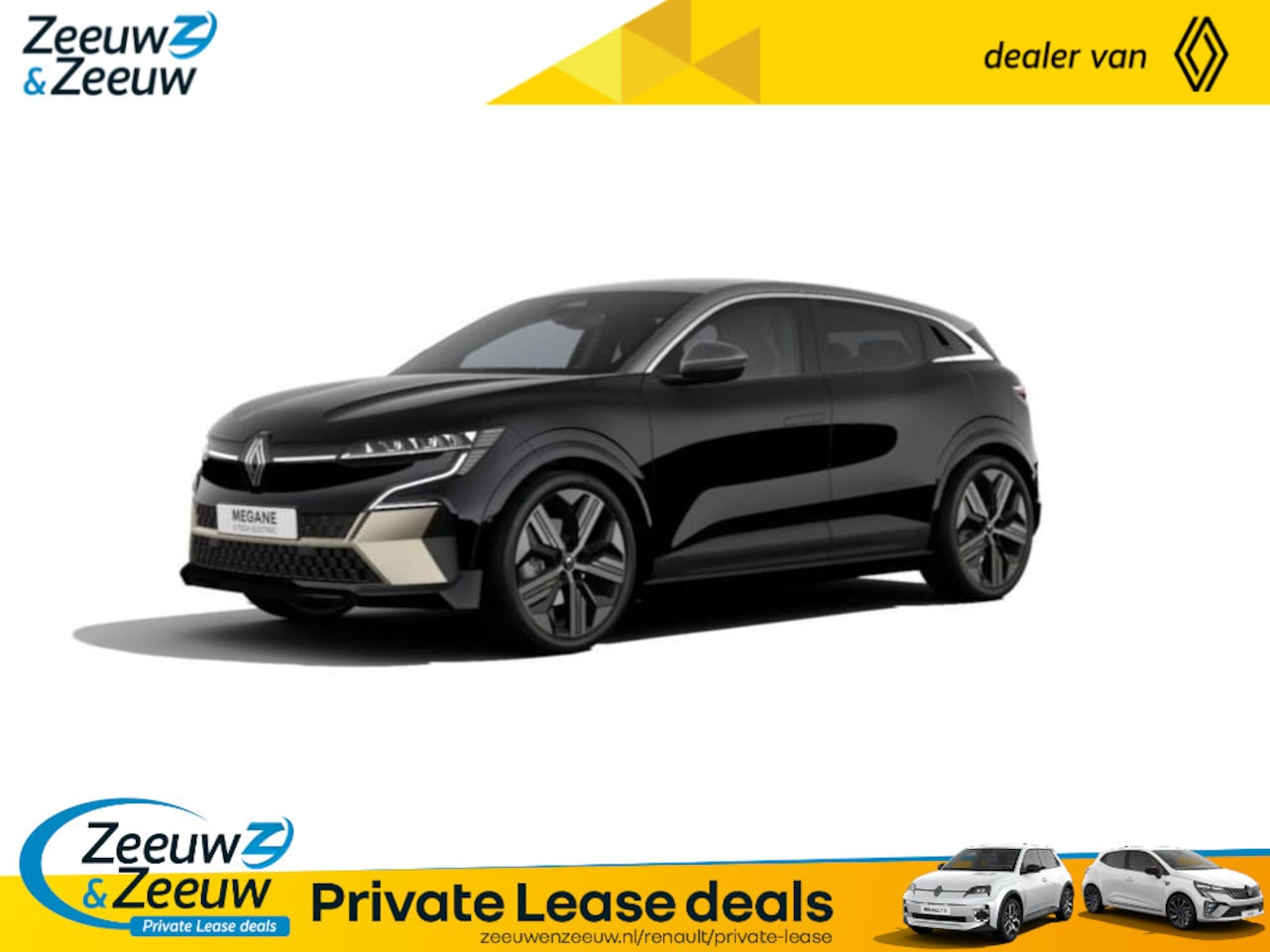 Renault Mégane E-Tech - comfort range iconic 60 kWh | Nu 1x uit voorraad leverbaar met € 2.000,- extra Zeeuw & Zee - AutoWereld.nl