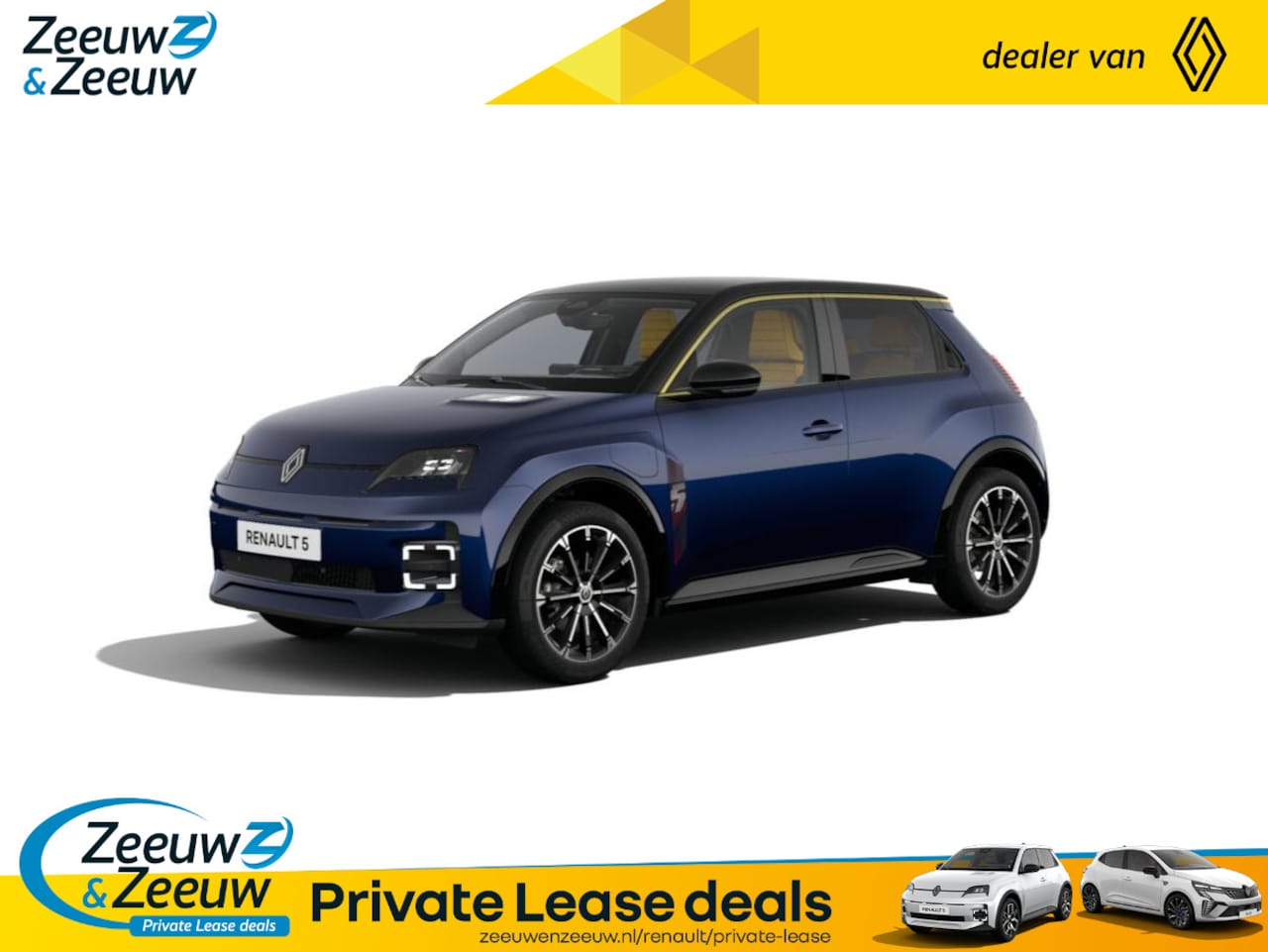 Renault 5 - urban range iconic cinq 40 kWh | Auto van het Jaar 2025 | Nu leverbaar met €1500,- extra v - AutoWereld.nl