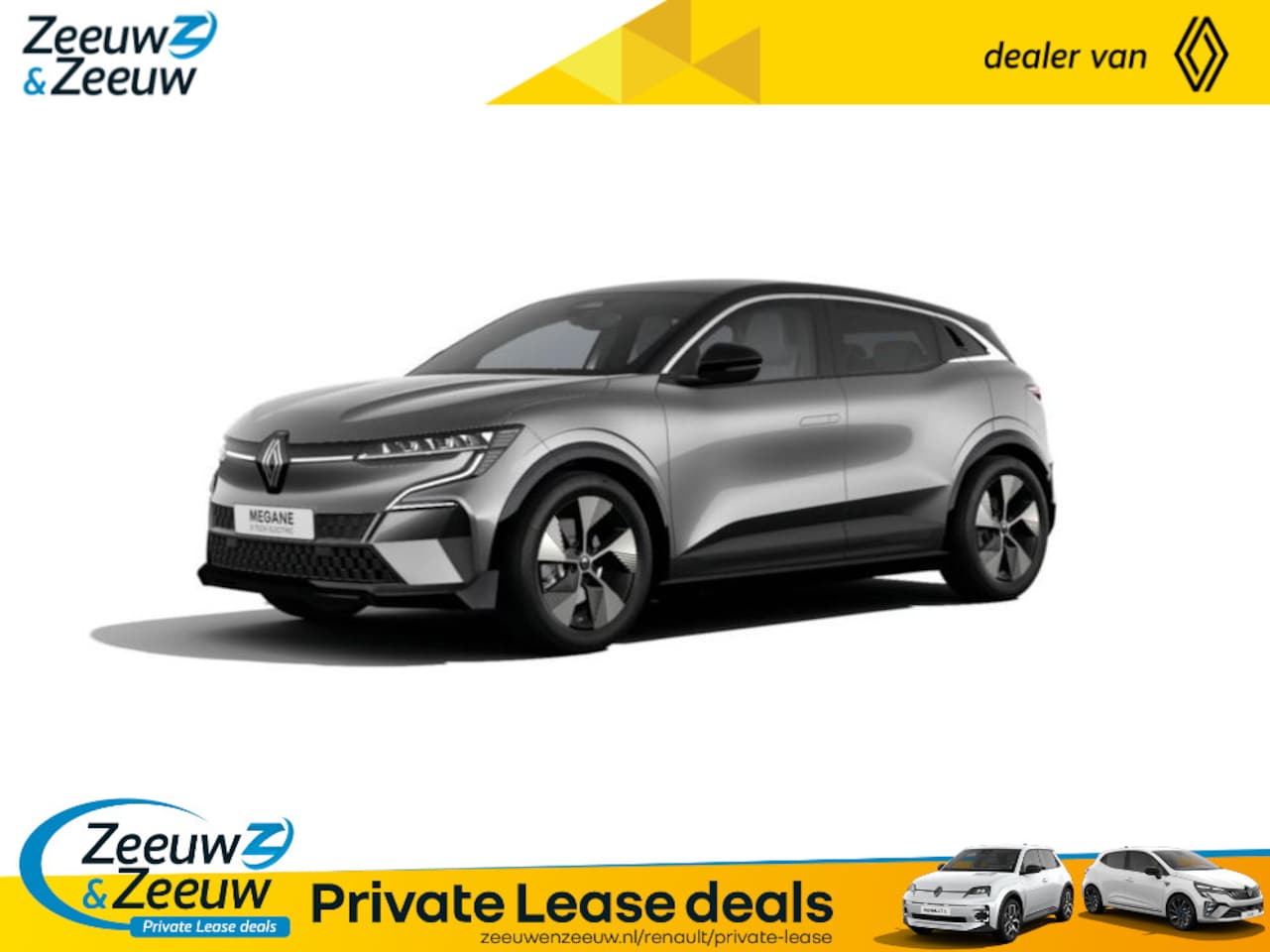 Renault Mégane E-Tech - comfort range techno 60 kWh | Nu 3x uit voorraad leverbaar met € 2.000,- EXTRA Zeeuw & Zee - AutoWereld.nl