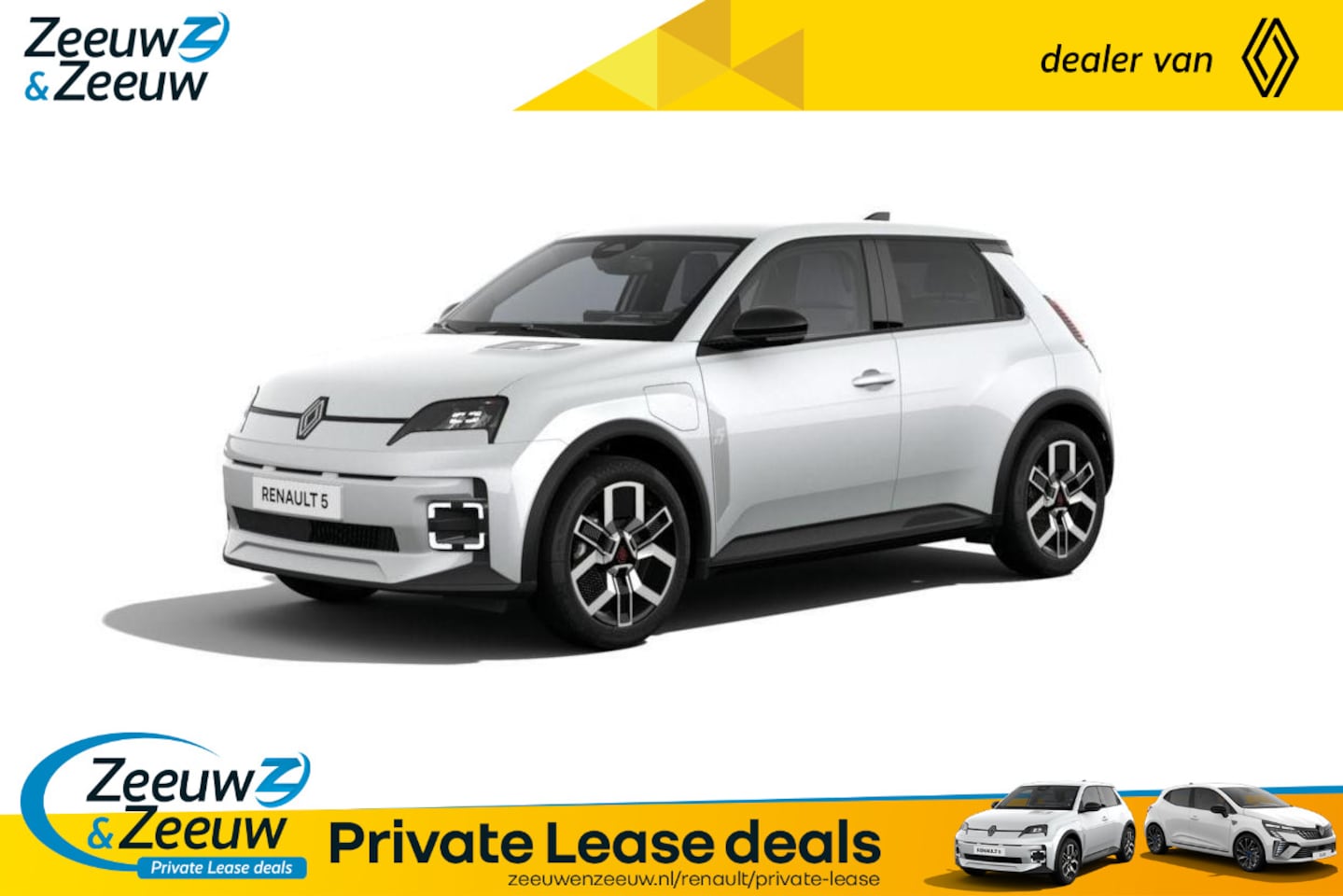 Renault 5 - (Z&Z Renault Private Lease vanaf €379,-) urban range techno 40 kWh | Auto van het Jaar 202 - AutoWereld.nl