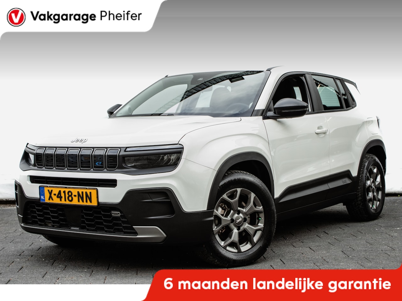 Jeep Avenger - Longitude 54 kWh Carplay/ Stoelverwarming/ Navigatie/ Cruise control/ Pdc/ Full led/ Warmt - AutoWereld.nl