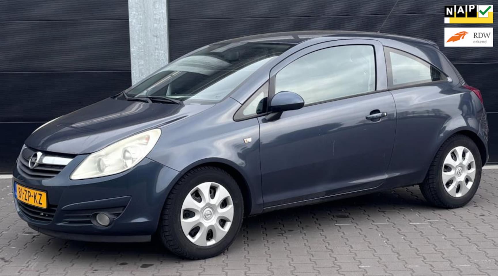 Opel Corsa - 1.2-16V Enjoy nette auto Nap Airco - AutoWereld.nl