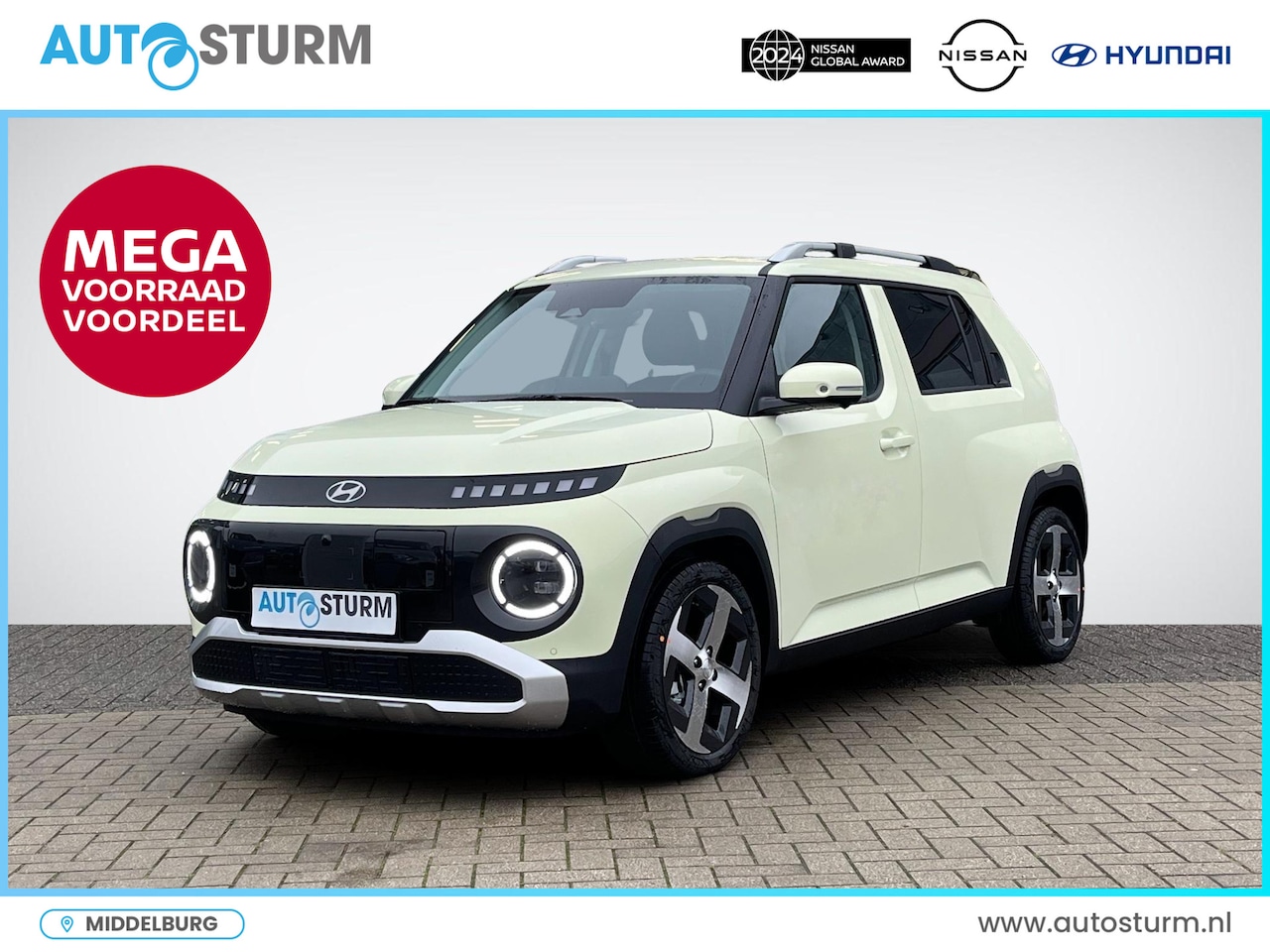 Hyundai Inster - Evolve 49 kWh Winter + Technology Pack Direct Beschikbaar! - AutoWereld.nl