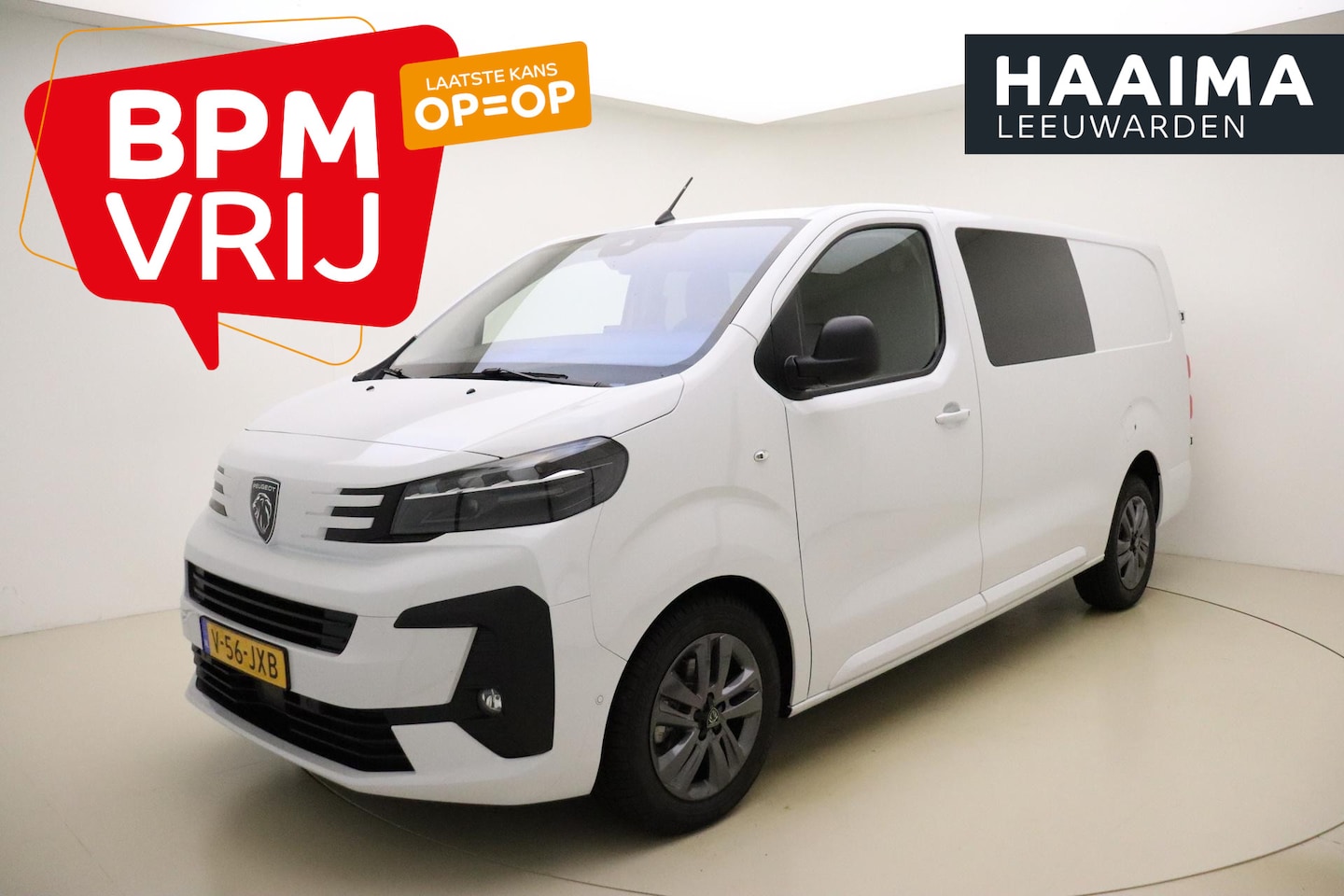 Peugeot Expert - 2.0 BlueHDi S&S L3 DC 180 PK | Automaat | Dubbele cabine | UIT VOORRAAD LEVERBAAR | Airco - AutoWereld.nl