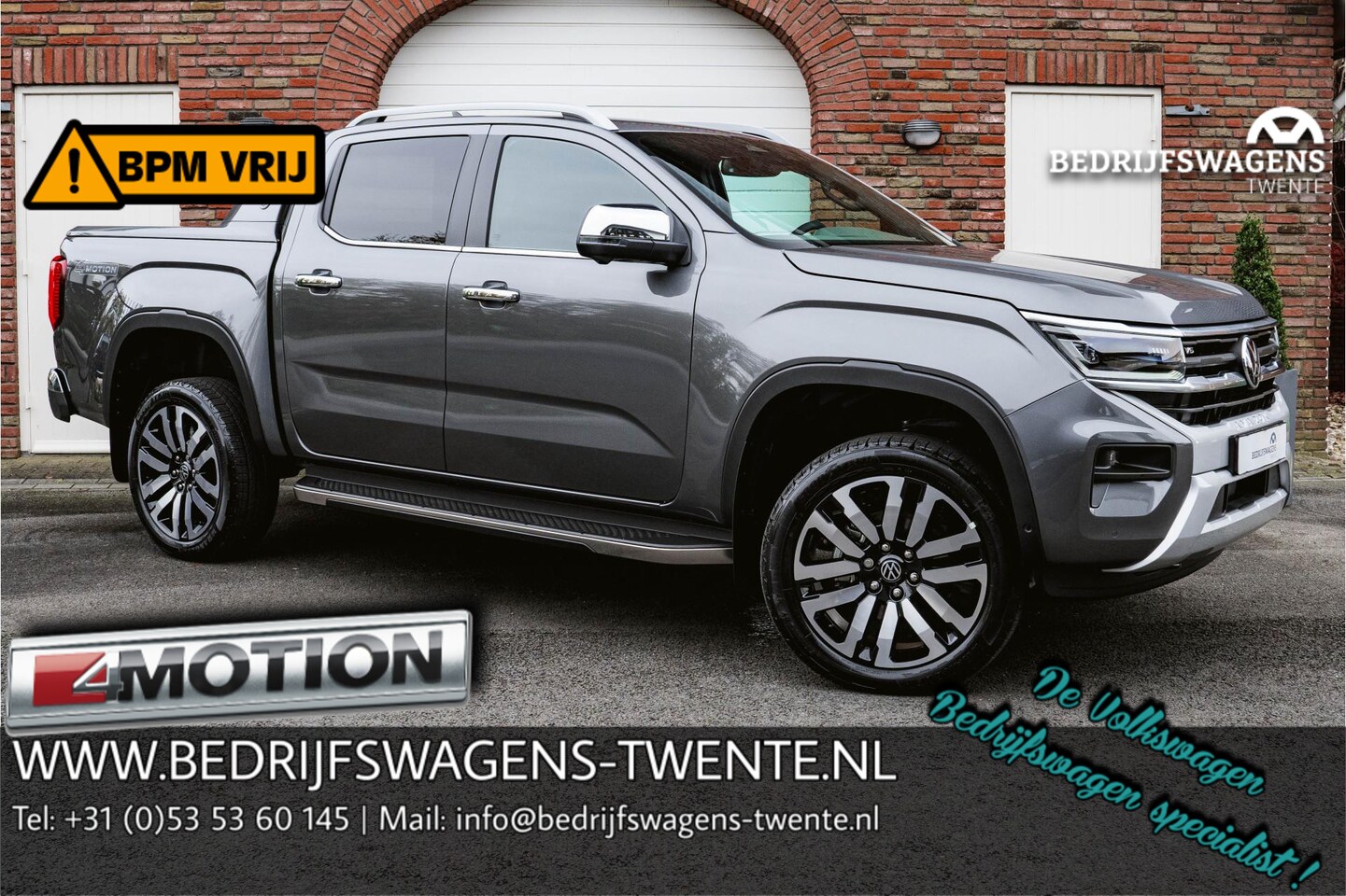 Volkswagen Amarok - 3.0 TDI V6 240PK 4-Motion Aventura IQ LED | Side Steps | Elek Rolkoffer | 2-zits. | - AutoWereld.nl