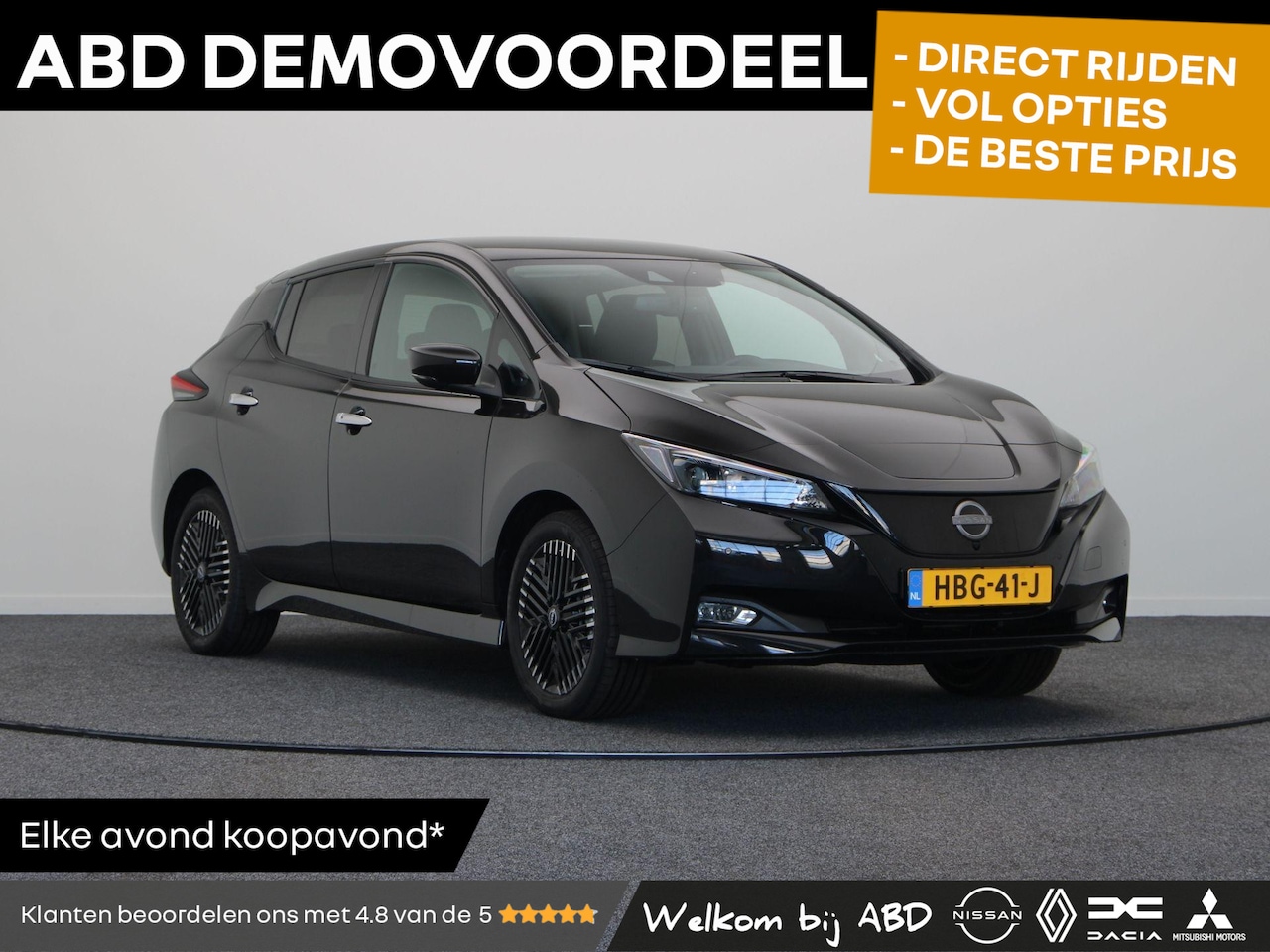 Nissan LEAF - N-Connecta 39 kWh | Rijklaar Prijs!!| Adaptieve Cruise Control | Stoelverwarming Voor en A - AutoWereld.nl
