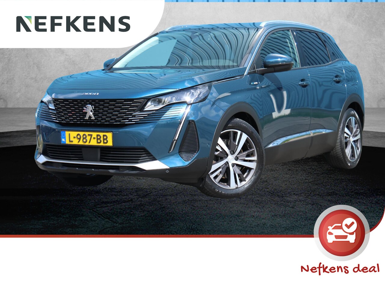 Peugeot 3008 - 1.6 HYbrid 225PK Blue Lease Allure | Navigatie | Dodehoekdetectie | Camera | 18''LMV | Ada - AutoWereld.nl
