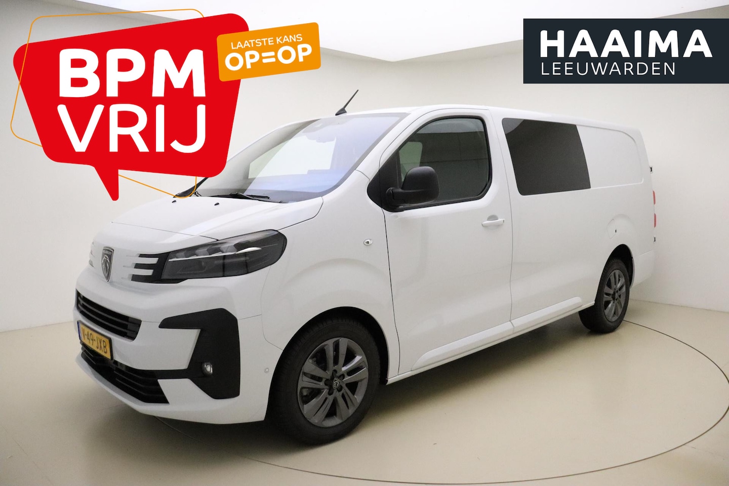 Peugeot Expert - 2.0 BlueHDi S&S L3 DC 180 PK | Automaat | Dubbele cabine | UIT VOORRAAD LEVERBAAR | Airco - AutoWereld.nl
