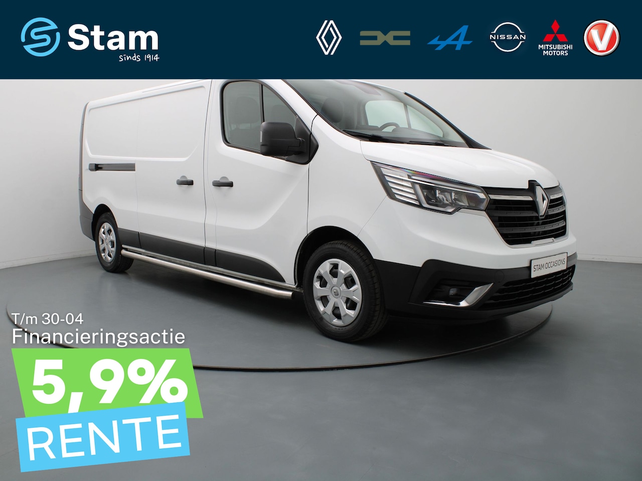 Renault Trafic - 2.0 dCi 110 T30 L2H1 Work Edition Carplay | Cruise | Parkeersens. achter | Trekhaak - AutoWereld.nl
