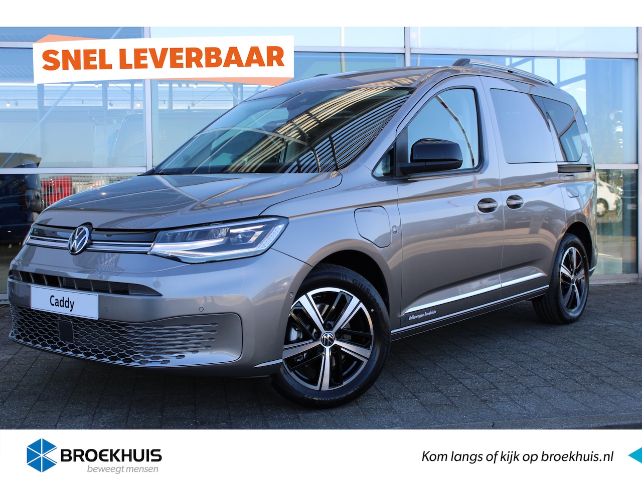 Volkswagen Caddy - Kombi eHybride | Style | 115 PK | 19,7 kWh | DSG Automaat | Schuifdeur L + R | Navi | PDC - AutoWereld.nl