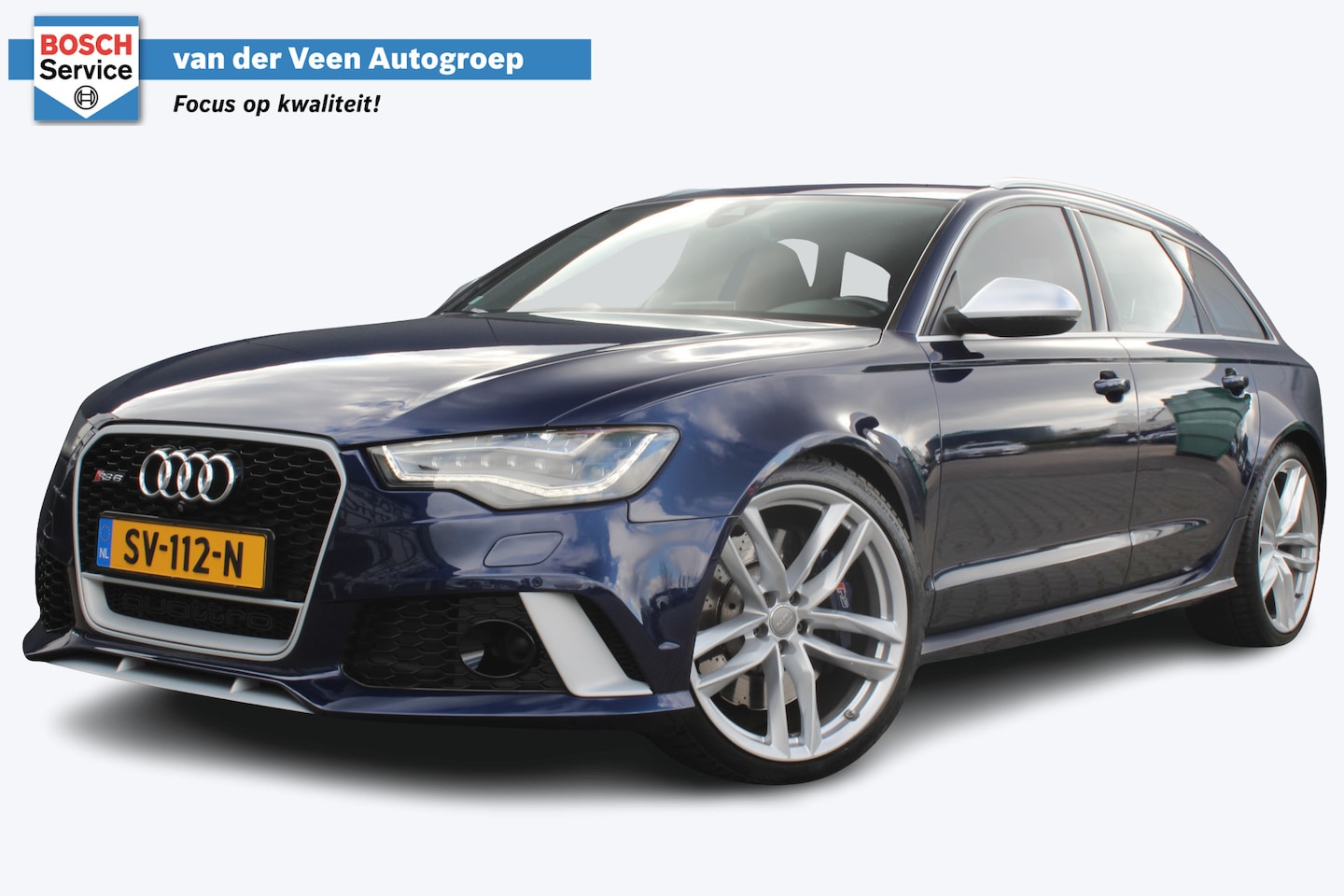 Audi A6 Avant - 4.0 TFSI RS 6 quattro Pro Line Plus | 21" velgen | Keyless entry | Bose surround sound | - AutoWereld.nl