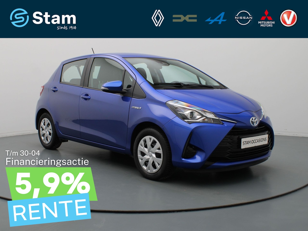 Toyota Yaris - 1.5 Hybrid Active Camera | Climate | Cruise | Navi - AutoWereld.nl