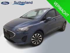 Ford Fiesta - 1.0 EcoBoost Hybrid Titanium X | half leder bekleding | winter pack | camera | verlengde g