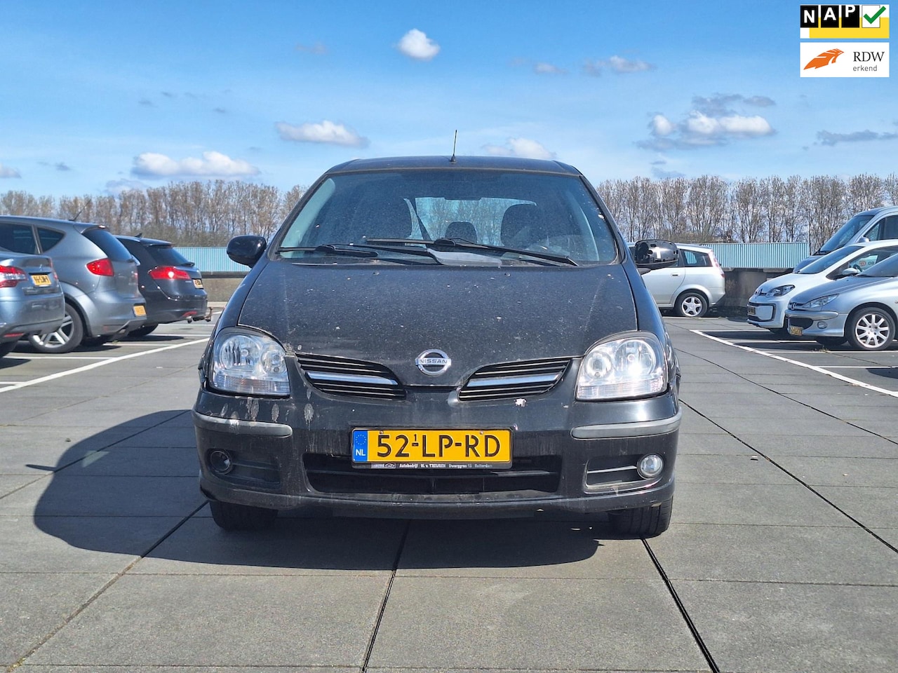 Nissan Almera Tino - €1100,-1.8 Ambience AIRCO APK 08/2025 TREKHAAK - AutoWereld.nl