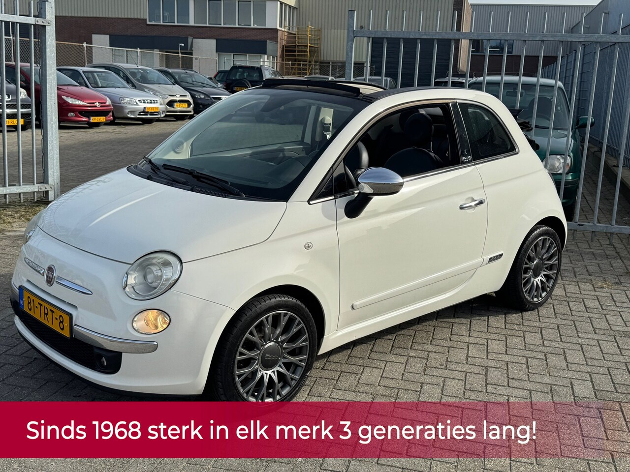 Fiat 500 C - 0.9 TwinAir Lounge 86PK NL AUTO NAP! Leer l Airco ECC l PDC l MTF-stuur l Dealer OH l TOPS - AutoWereld.nl