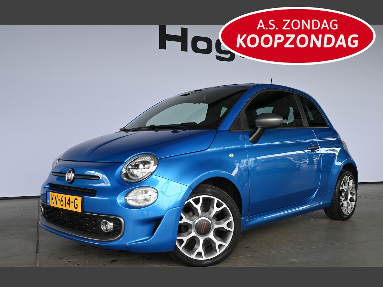Fiat 500 - 0.9 TwinAir Turbo Sport Airco Navigatie LED Goed Onderhouden! Inruil Mogelijk! - AutoWereld.nl