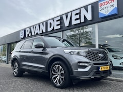 Ford Explorer - 3.0 V6 EcoBoost PHEV ST-Line | Alarm klasse 3 | Afn. trekhaak | Panodak | Massage | Memory