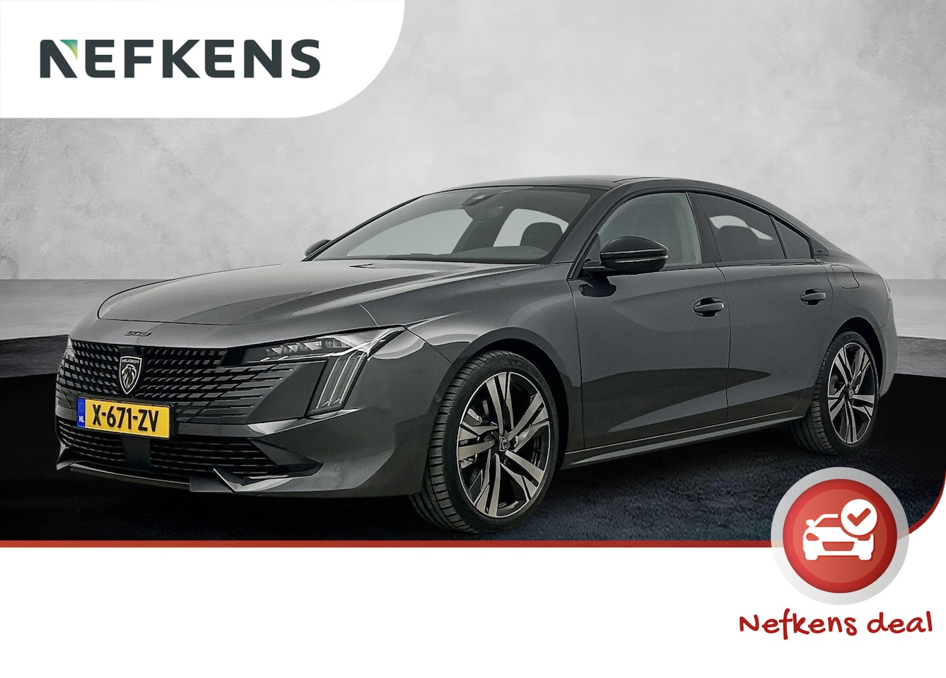Peugeot 508 - 1.6 HYbrid 180pk GT | Elektr. achterklep | Uitgebreide adaptieve cruise | Voorruit- & stoe - AutoWereld.nl