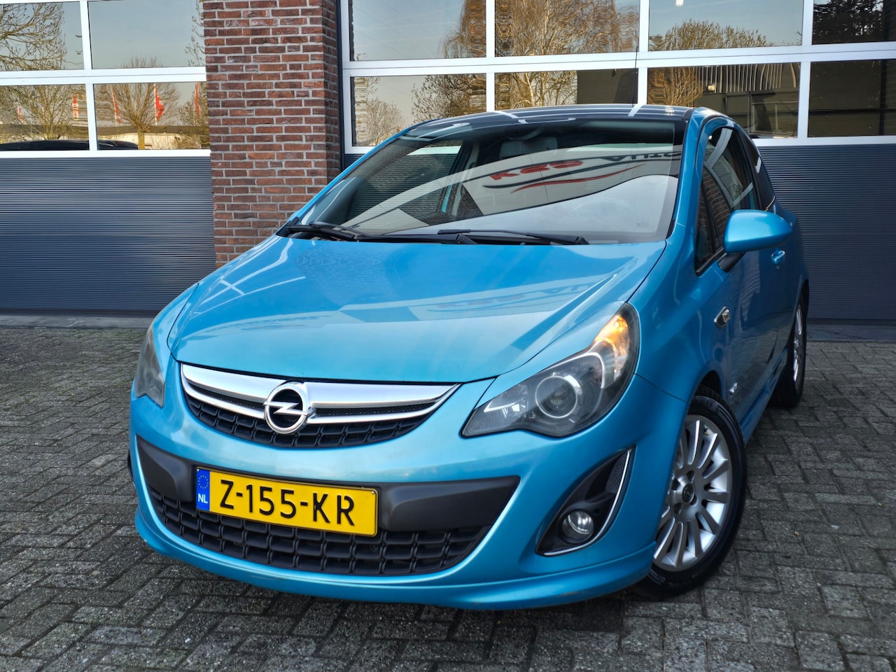 Opel Corsa - 1.4-16V Color Edition OPC Line |3DR |Blauw - AutoWereld.nl