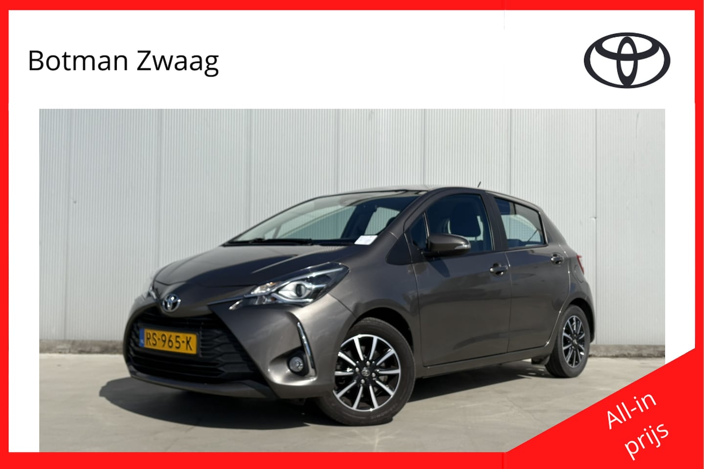 Toyota Yaris - 1.5 VVT-i Aspiration | Trekhaak - AutoWereld.nl