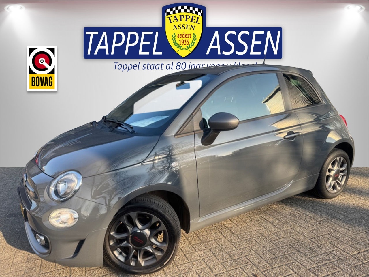 Fiat 500 - 0.9 TwinAir T Sport 80PK/ Navi/ NAP! - AutoWereld.nl
