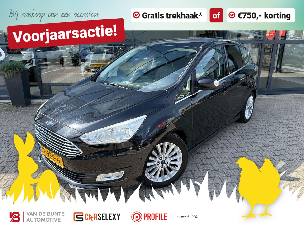Ford C-Max - 1.0 Titanium *Navi & Cruise* - AutoWereld.nl