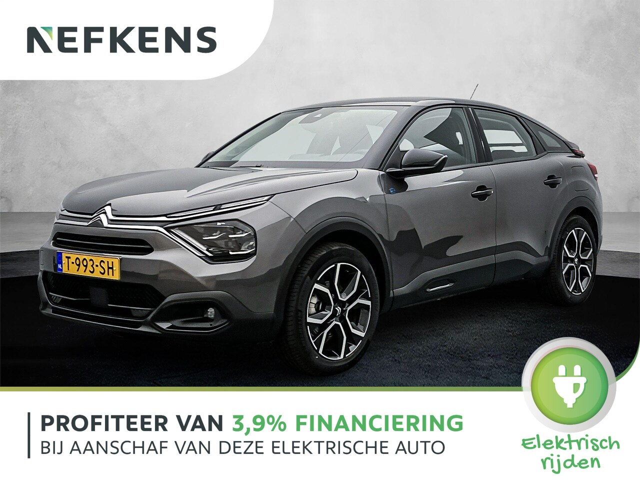 Citroën Ë-C4 - EV Feel 50 kWh 136pk | Navigatie via Apple Carplay / Android Auto | Achteruitrijcamera | C - AutoWereld.nl