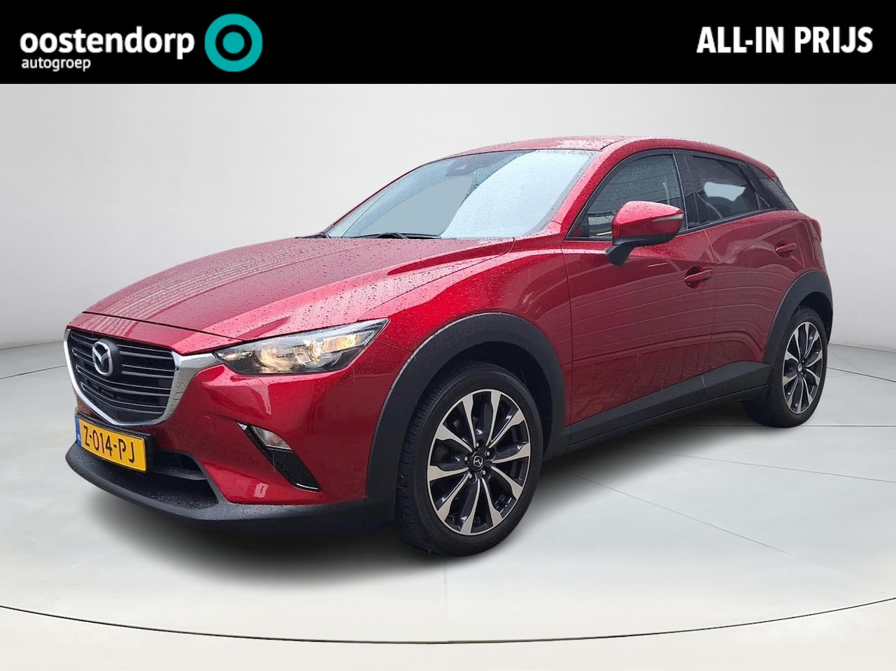 Mazda CX-3 - 2.0 SkyActiv-G 121 Sportive | Rijklaarprijs! | Trekhaak | Navi | !8"LM velgen | Cruise Con - AutoWereld.nl