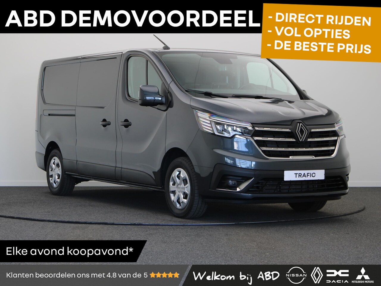 Renault Trafic - 2.0 Blue dCi 130pk T30 L2H1 Advance | Laadruimtepakket | Achteruitrijcamera | Vierseizoenb - AutoWereld.nl