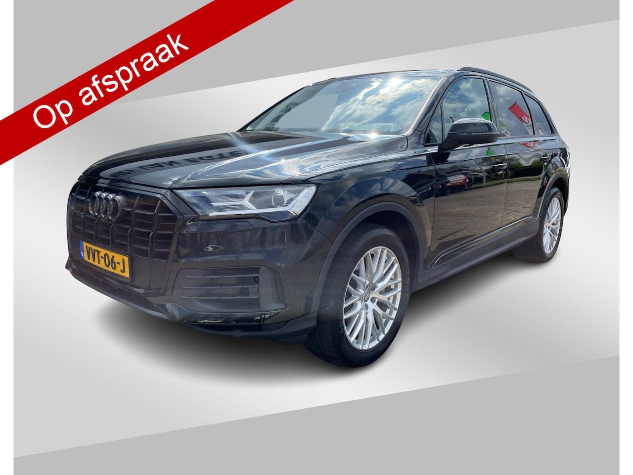 Audi Q7 - 55 TFSI e Quattro 340pk | GRIJS KENTEKEN | | Navi | Camera | LED | Alarm klasse 3 | - AutoWereld.nl