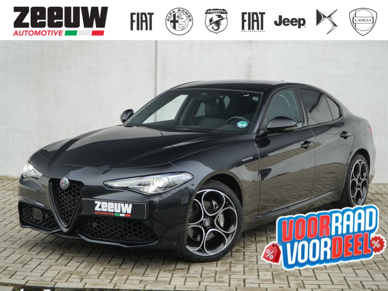 Alfa Romeo Giulia - 2.0 Turbo 280 PK AWD Veloce | Navi | Carplay | Driver | BTW | 19 - AutoWereld.nl