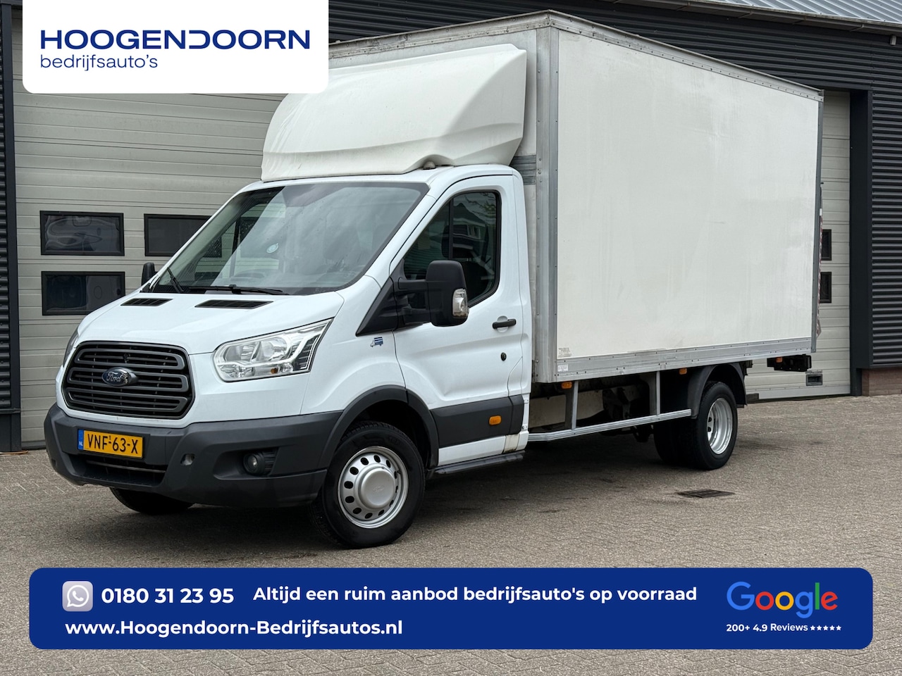Ford Transit - 350 2.0 TDCI 125 kw 170 pk Euro 6 - DHollandia Laadklep - Bakwagen - AutoWereld.nl