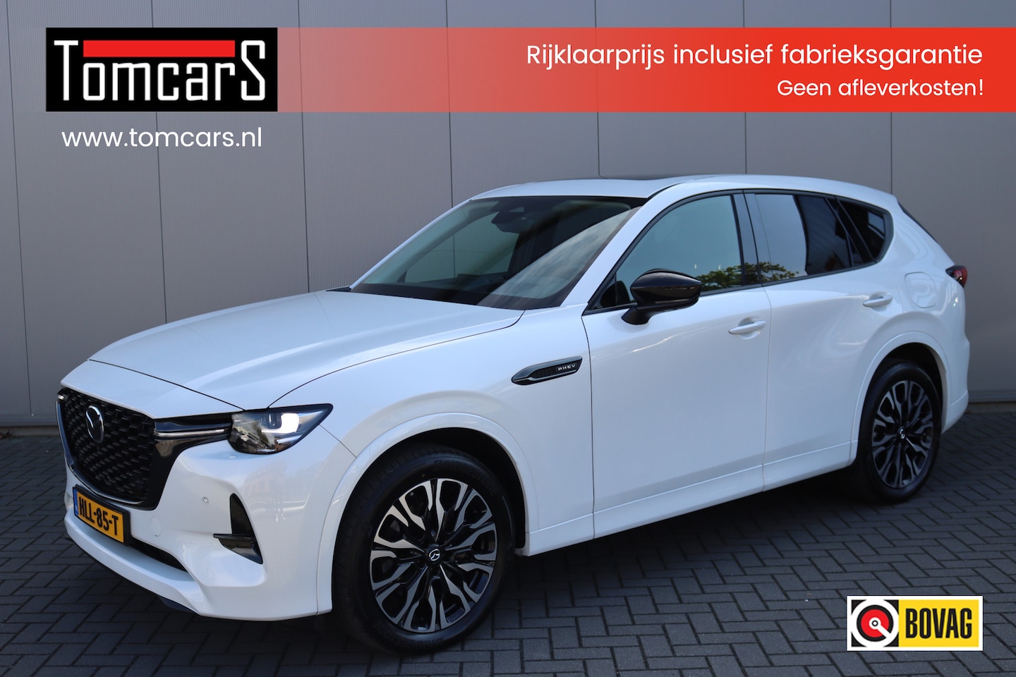 Mazda CX-60 - 2.5 e-SkyActiv PHEV Homura Open-dak/Navigatie/Winter-pack/Adapt.-cruise/BOSE - AutoWereld.nl
