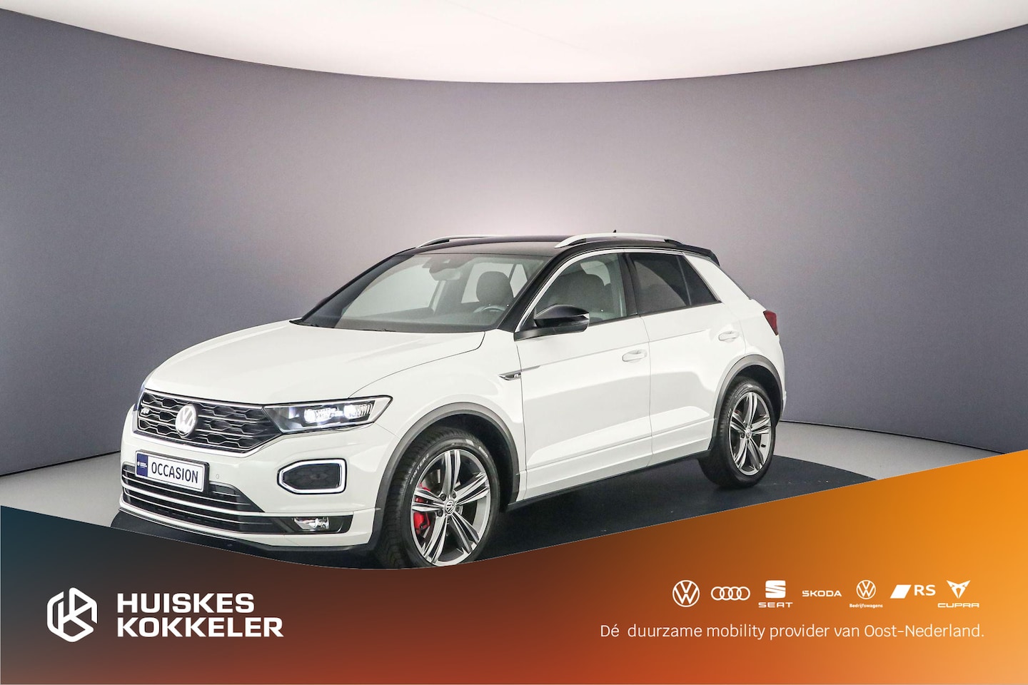 Volkswagen T-Roc - Sport 1.5 TSI 150pk DSG Automaat Adaptive cruise control, Navigatie, Achteruitrijcamera, E - AutoWereld.nl