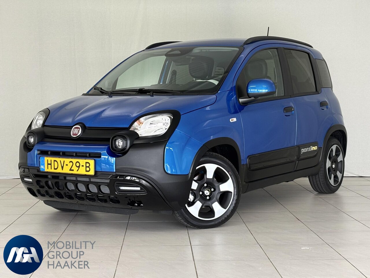 Fiat Panda - 1.0 Hybrid Pandina Airco I Apple carplay/Andriod Auto I Parkeer sensoren achter I Cruise c - AutoWereld.nl