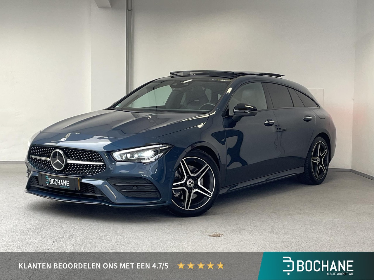 Mercedes-Benz CLA-klasse Shooting Brake - 200 AMG-Line ✅ PANO ✅ BURMESTER ✅ MULTI-BEAM ✅ ACC ✅ SFEERVERLICHTING ✅ - AutoWereld.nl