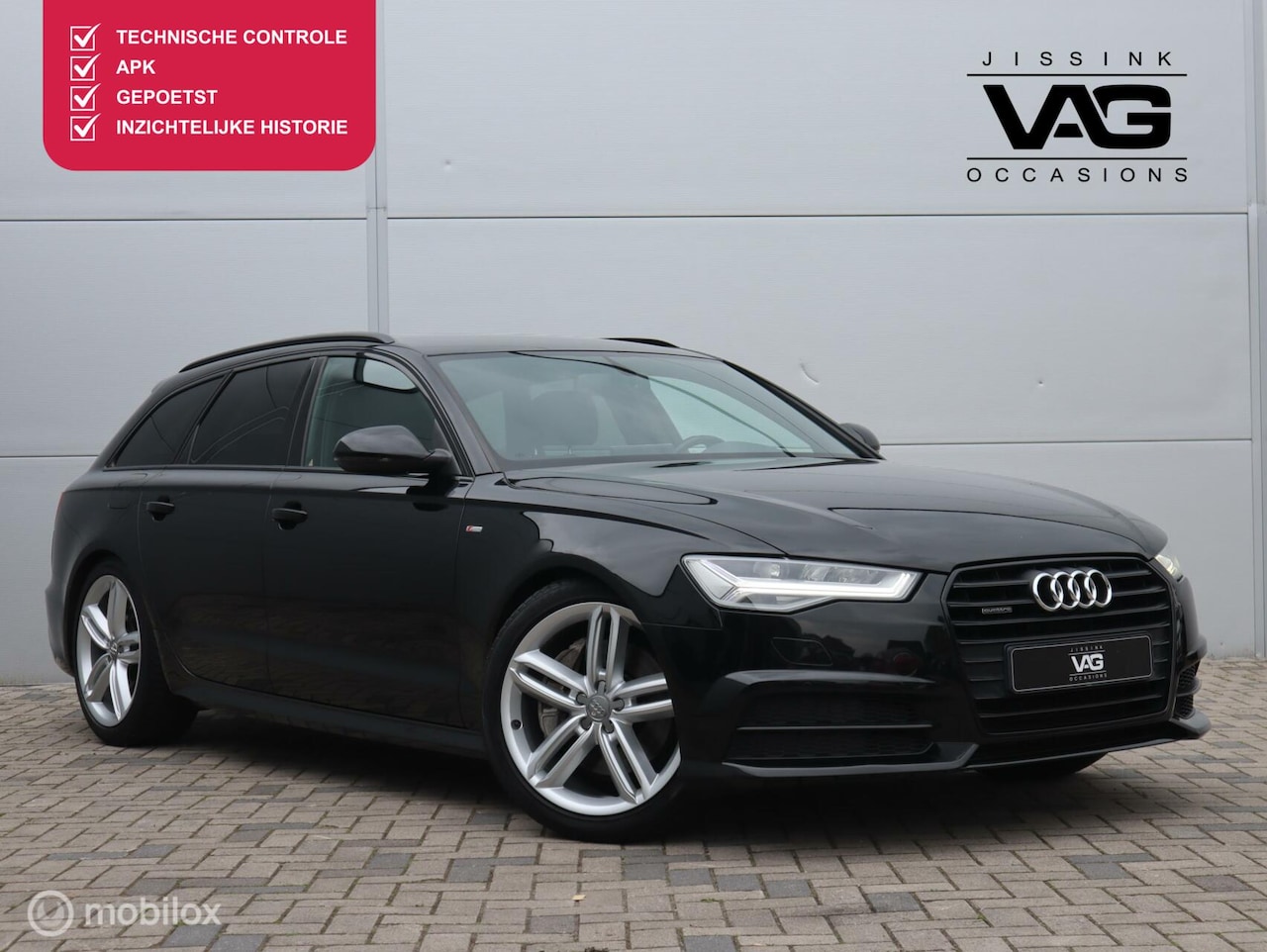 Audi A6 Avant - 3.0 TDI BiT quattro S Line Bose LED 20 inch Leer - AutoWereld.nl