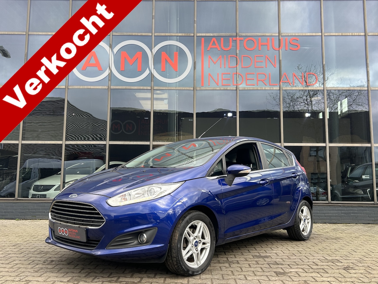Ford Fiesta - 1.0 Titanium 101Pk Elekpakket,Airco,Stoelverwarming,LMV15” - AutoWereld.nl