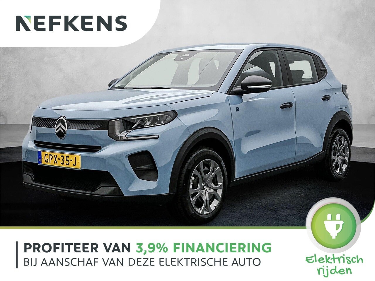 Citroën ë-C3 - EV You 44 kWh 113 pk | Airco | Cruise Control | Parkeersensoren Achter | LED Koplampen | H - AutoWereld.nl
