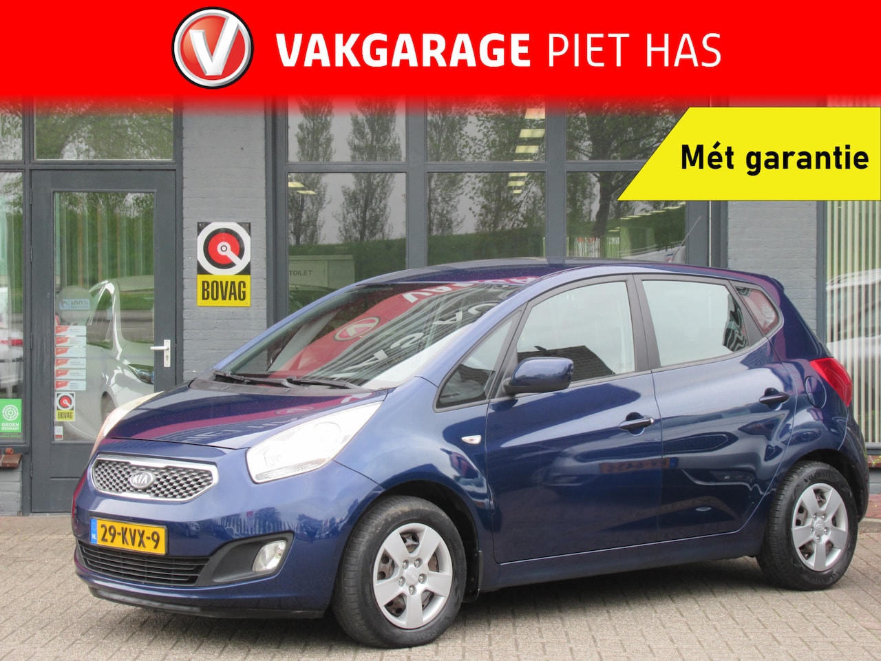 Kia Venga - 1.4 CVVT X-tra | Airco | Cruise control | Parkeersensoren | Incl. Garantie | Trekhaak | Bl - AutoWereld.nl