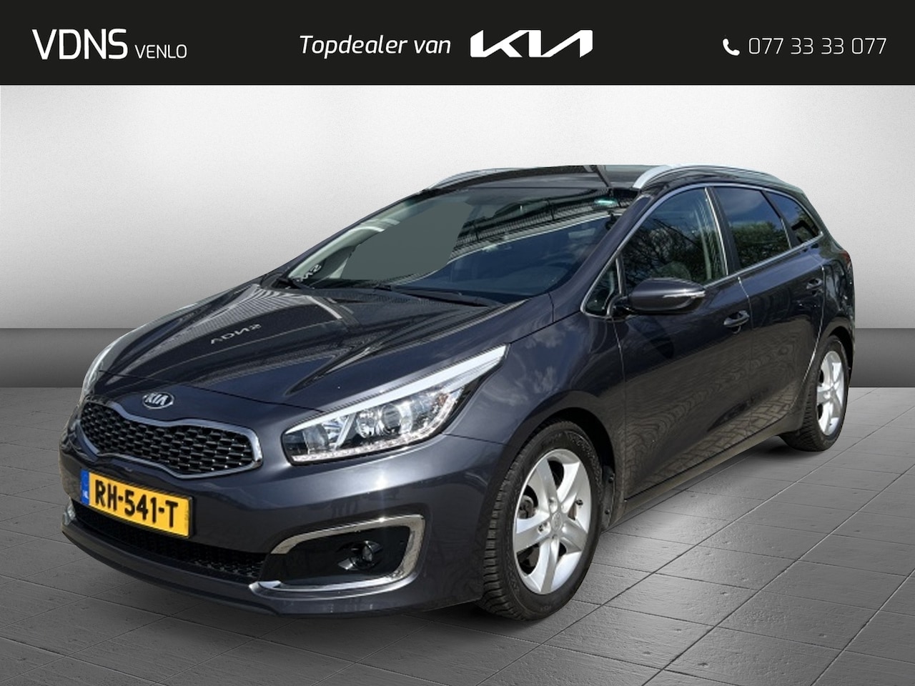 Kia Cee'd Sportswagon - 1.6 GDI DynamicLine Eerste eigenaar! - AutoWereld.nl