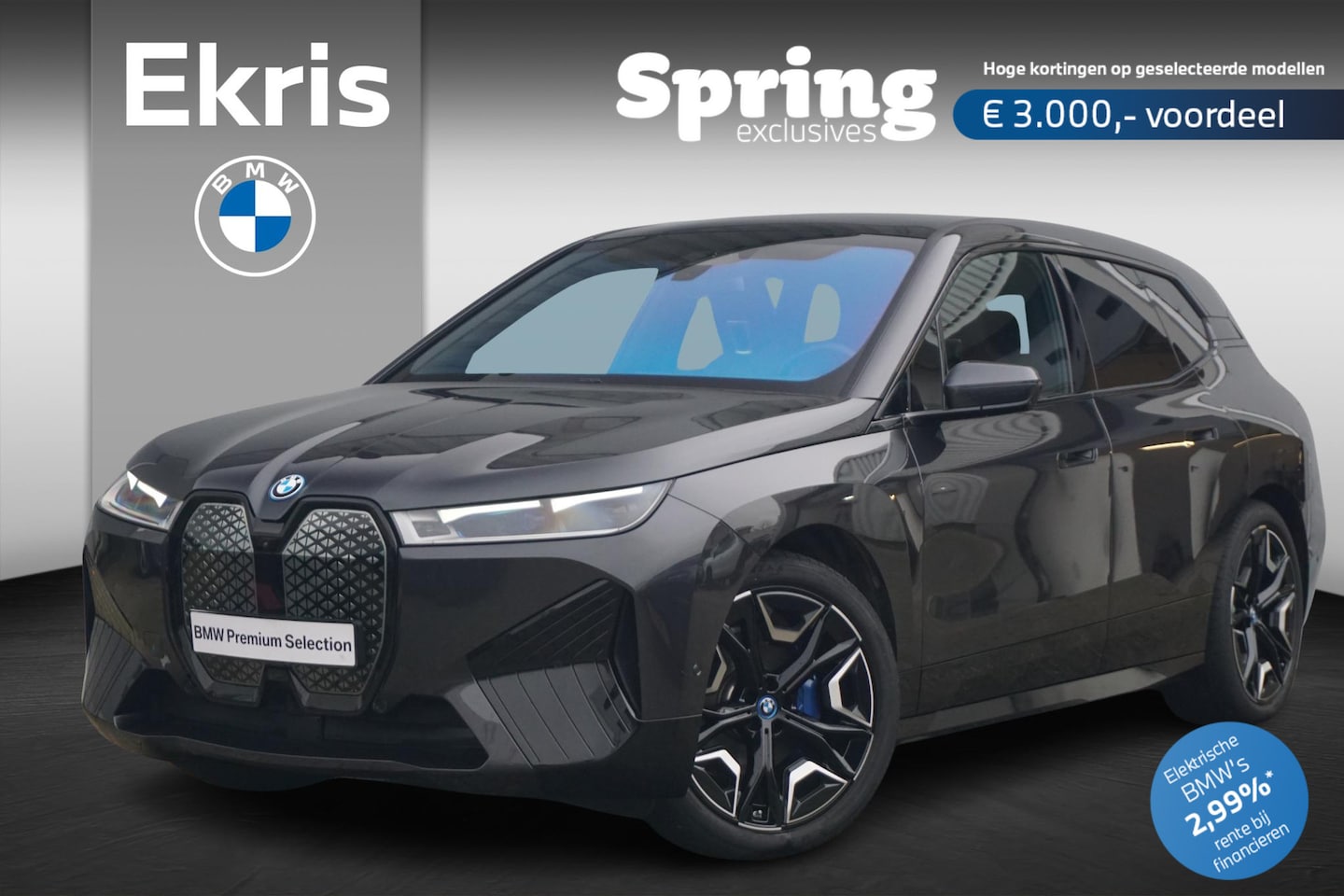 BMW iX - xDrive40 Sportpakket 22'' / Soft Close / Warmte Comfortpakket / Harman Kardon | Easter - AutoWereld.nl