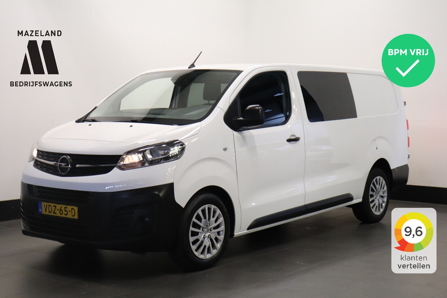 Opel Vivaro - 2.0 CDTI 123PK L3 Dubbel Cabine EURO 6 - Airco - Navi - Cruise - €15.900,- - AutoWereld.nl