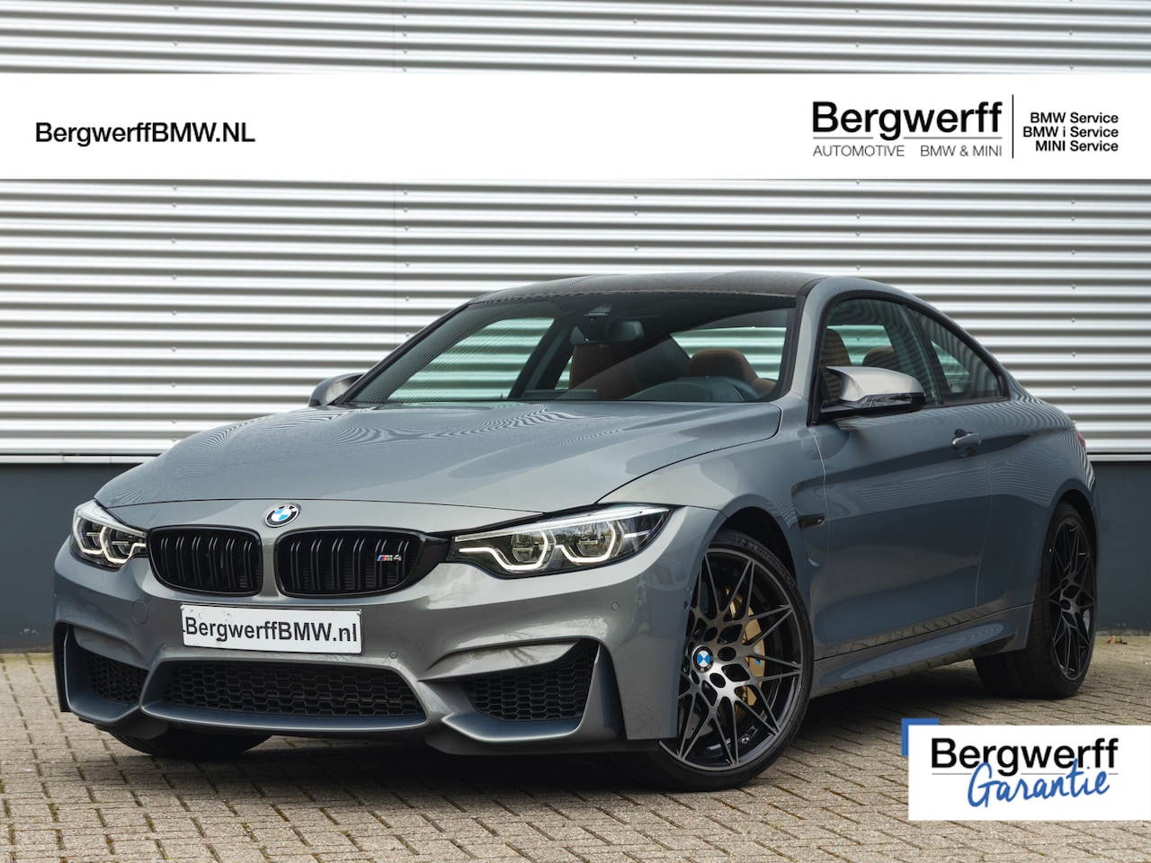 BMW 4-serie Coupé - M4 Competition - Individual "Stratus Grey" - Carbon Brakes - AutoWereld.nl